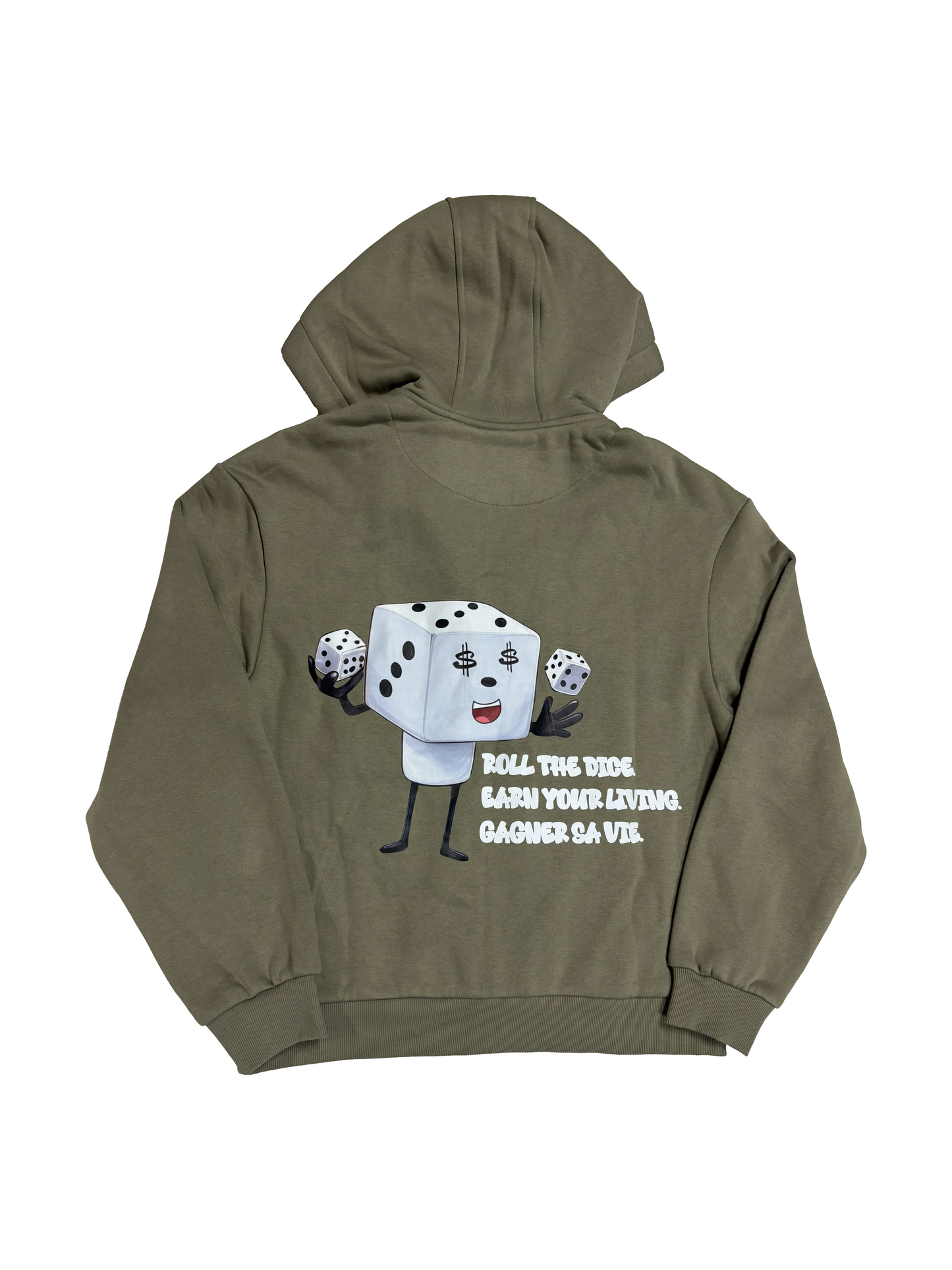 Relaxed Zip-up Hoodie